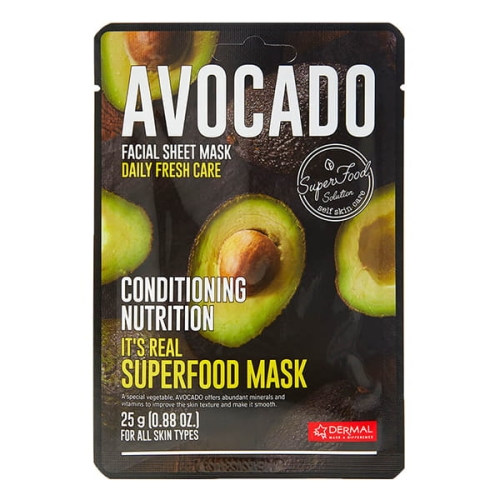 Dermal DERMAL IT'S REAL SUPERFOOD MASK — Składniki i ocena