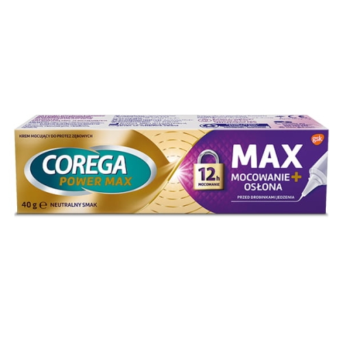 Corega COREGA MAX OSŁONA — Inhaltsstoffe i ocena