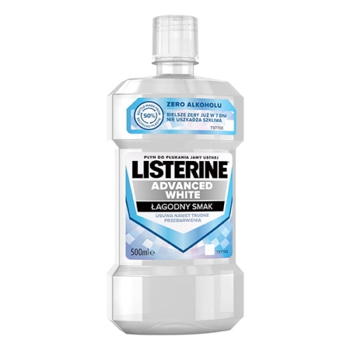 Listerine LISTERINE ADVANCED WHITE — Składniki i ocena
