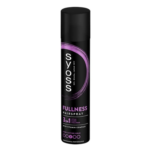 Syoss SYOSS FULLNESS HAIRSPRAY — Inhaltsstoffe i ocena