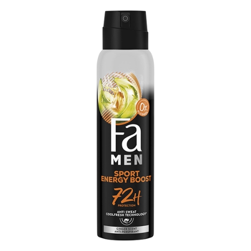 Fa FA MEN SPORT ENERGY BOOST — Inhaltsstoffe i ocena